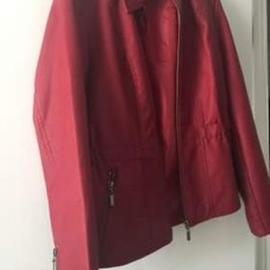 Faux Leather Jacket